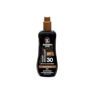 Sonnencreme australian gold sonnenschutz spray with bronzer