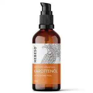 Sonnenoel hebeso karottenoel 100 bio kaltgepresst oel 100ml