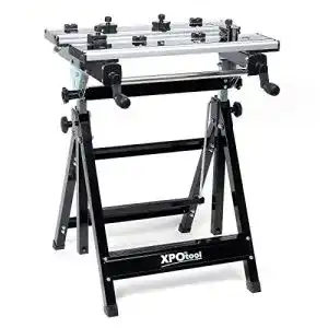 Spanntisch wiltec mobile werkbank bis 100 kg werktisch klappbar