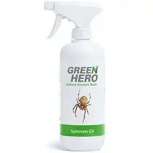 Spinnenspray green hero spinnen ex spray spinnenbekaempfung