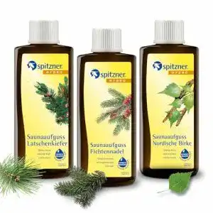 Spitzner saunaaufguss spitzner set waldduft 3 x 190ml