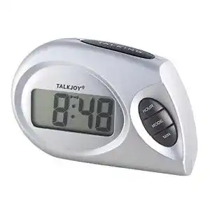Sprechender wecker talkjoy profi sprechende uhr tischuhr