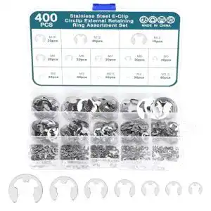 Sprengringe hseamall 400 stuecke sprengring set e clips