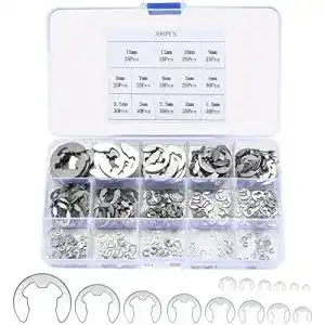Sprengringe xxinxrong 390 stueck e clips sicherungsringe set