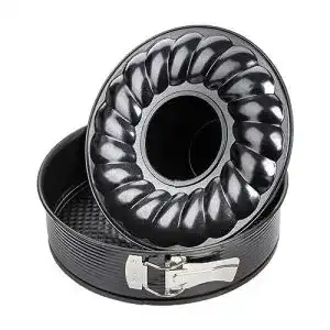 Springform zenker mit flach und rohrboden o 28 cm black