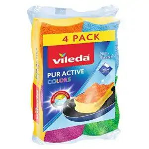 Spuelschwamm vileda puractive colors reinigungsschwaemme