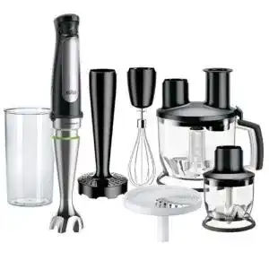 Stabmixer edelstahl braun household multiquick 7 mq 7087x