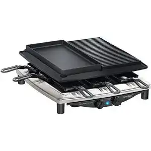 Steba raclette steba premium raclette rc 4 plus deluxe chrom