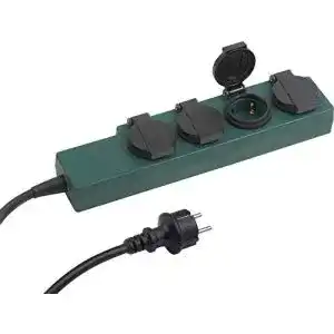 Steckdosenleiste outdoor meister steckdosenleiste 4 fach 14 m