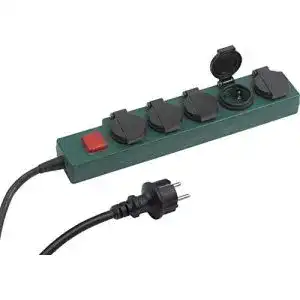 Steckdosenleiste outdoor meister steckdosenleiste 5 fach 14 m