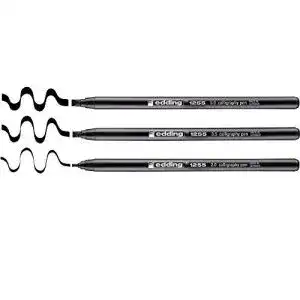 Stift edding 1255 kalligrafie schwarz 3 kalligrafiespitze