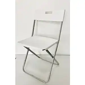 Stuhl ikea gunde klapp in weiss