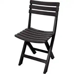 Stuhl spetebo kunststoff klapp 80 x 45 cm anthrazit
