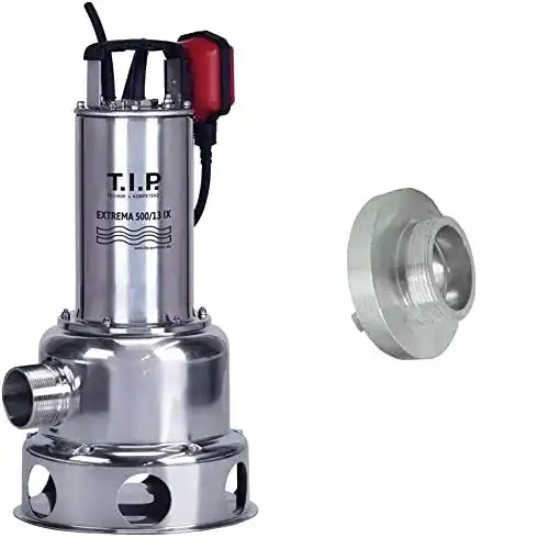 T.I.P. 30171 Schmutzwasser Tauchpumpe mit Edelstahlgehäuse