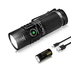 Taschenlampe 1000 lumen sofirn sc21 wiederaufladbare
