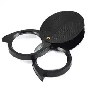 Taschenlupe trixes 2 in 1 vergroesserungsglas