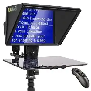 Teleprompter iloknzi 12 zoll anhebbar bluetooth fernbedienung 1