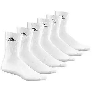 Tennissocken adidas unisex socken 3 streifen crew 6er pack