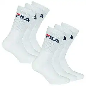 Tennissocken fila 6 paar socken frottee mit logobund unisex