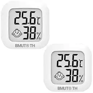 Thermometer bmut 2x mini hygrometer aufstellen wandmontage