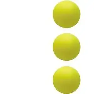 Tischkicker baelle baerenherz 3 stueck kickerball original magic gelb