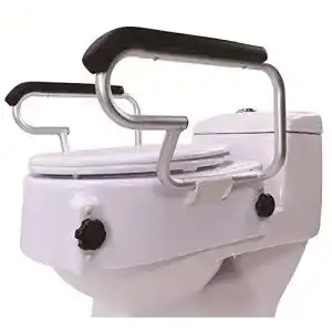 Toilettensitzerhoehung antar at51204 mit deckel und armlehne
