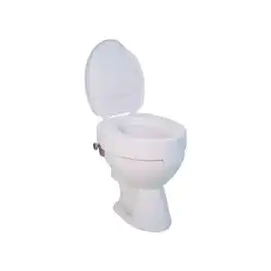 Toilettensitzerhoehung drive medical mit deckel ticco 2g weiss