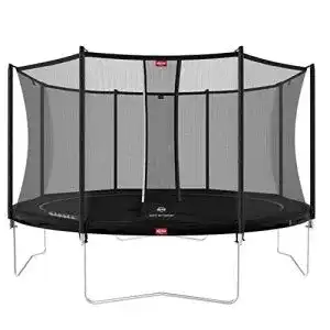 Trampolin 430 cm berg favorit trampoline regular 430 cm schwarz