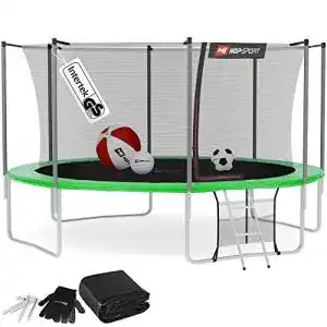 Trampolin 430 cm hs hop sport hop sport trampolin outdoor