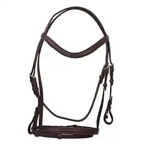 Trensenzaum covalliero kerbl standard leder fuer shetty braun