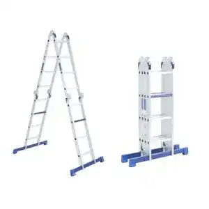 Treppenleiter aldorr 4x4 klappleiter mit plattform hochwertige