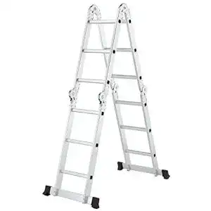 Treppenleiter vendomnia mehrzweckleiter klappbar aluminium