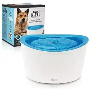 Trinkbrunnen hund dogit zeus trinkbrunnen fuer hunde weiss blau
