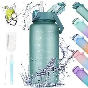Trinkflasche 2 liter aohan trinkflasche 2l wasserflasche bpa frei