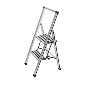 Trittleiter 2 stufen wenko leichte aluminium trittleiter 2 stufen