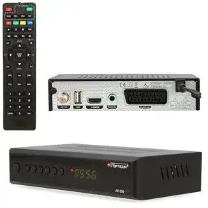 Twin sat receiver red opticum ax 300 plus sat receiver
