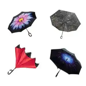 Umgekehrter regenschirm tempo di saldi umkehrbarer
