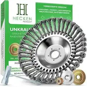 Unkrautbuerste heckenpracht profi fuer freischneider