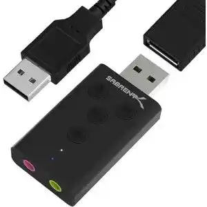 USB-Stick-Soundkarte - usb stick soundkarte sabrent aluminum usb externe