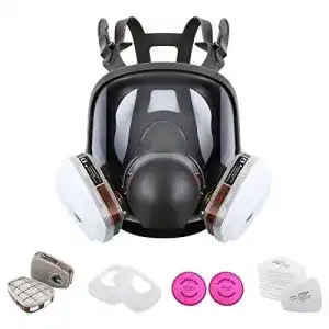 Vollmaske yonntech respirator malerei maske 17 in 1 gasmaske