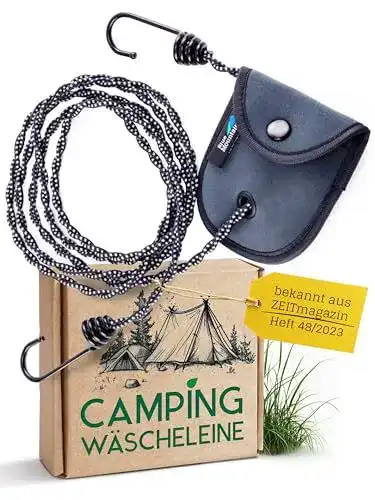 Wäscheleine Blue Mountaineer Camping (3 m, reflektierend)