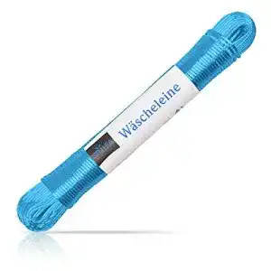 Waescheleine sohfa 50m in blau robuste reise leine fuer camping