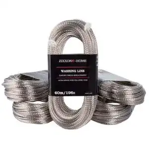 Waescheleine zixxone home mit stahlkern 60m seil