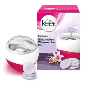 Warmwachs veet spawax elektrisches set langanhaltend