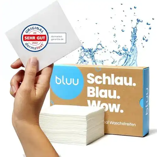 Waschmittelblätter Bluuwash Alpenfrische Bio 60 Stück