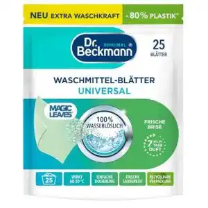 Waschmittel blaetter dr beckmann magic leaves universal