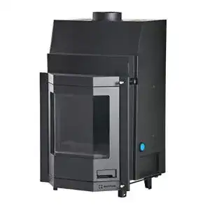 Wasserführender Kaminofen - wasserfuehrender kaminofen aquaflam hsf23 047 17