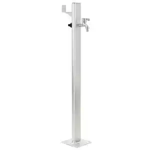 Wasserzapfsaeule vidaxl wassersaeule aluminium 95 cm