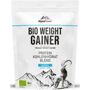 Weight gainer alpenpower bio weight gainer neutral 500 g
