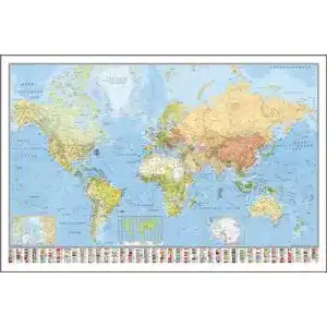 Weltkarte close up die welt poster deutsch aktueller stand